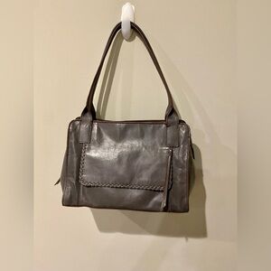 Hobo International grey leather purse